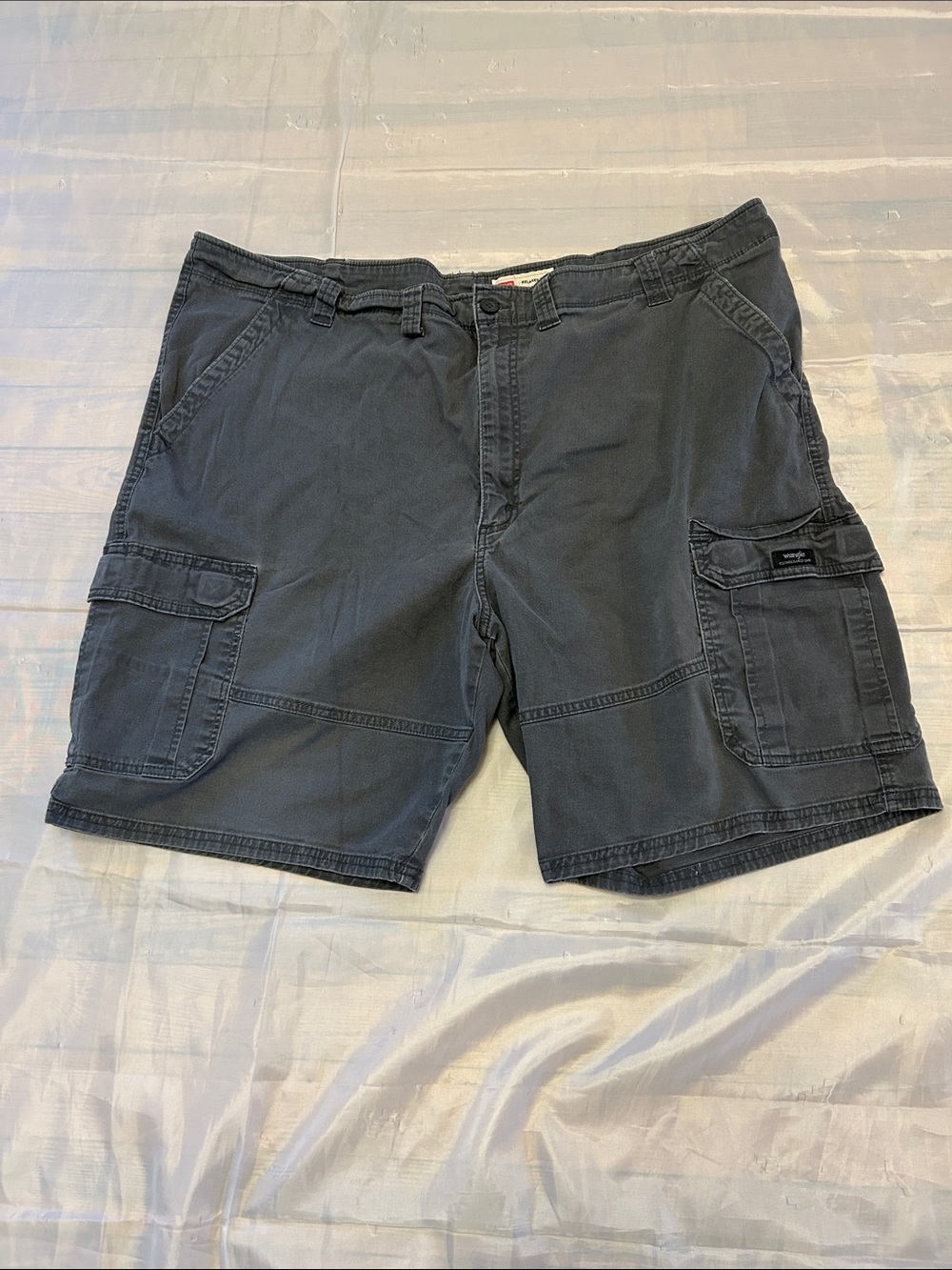 Wrangler Men's Cargo Shorts - Charcoal Black